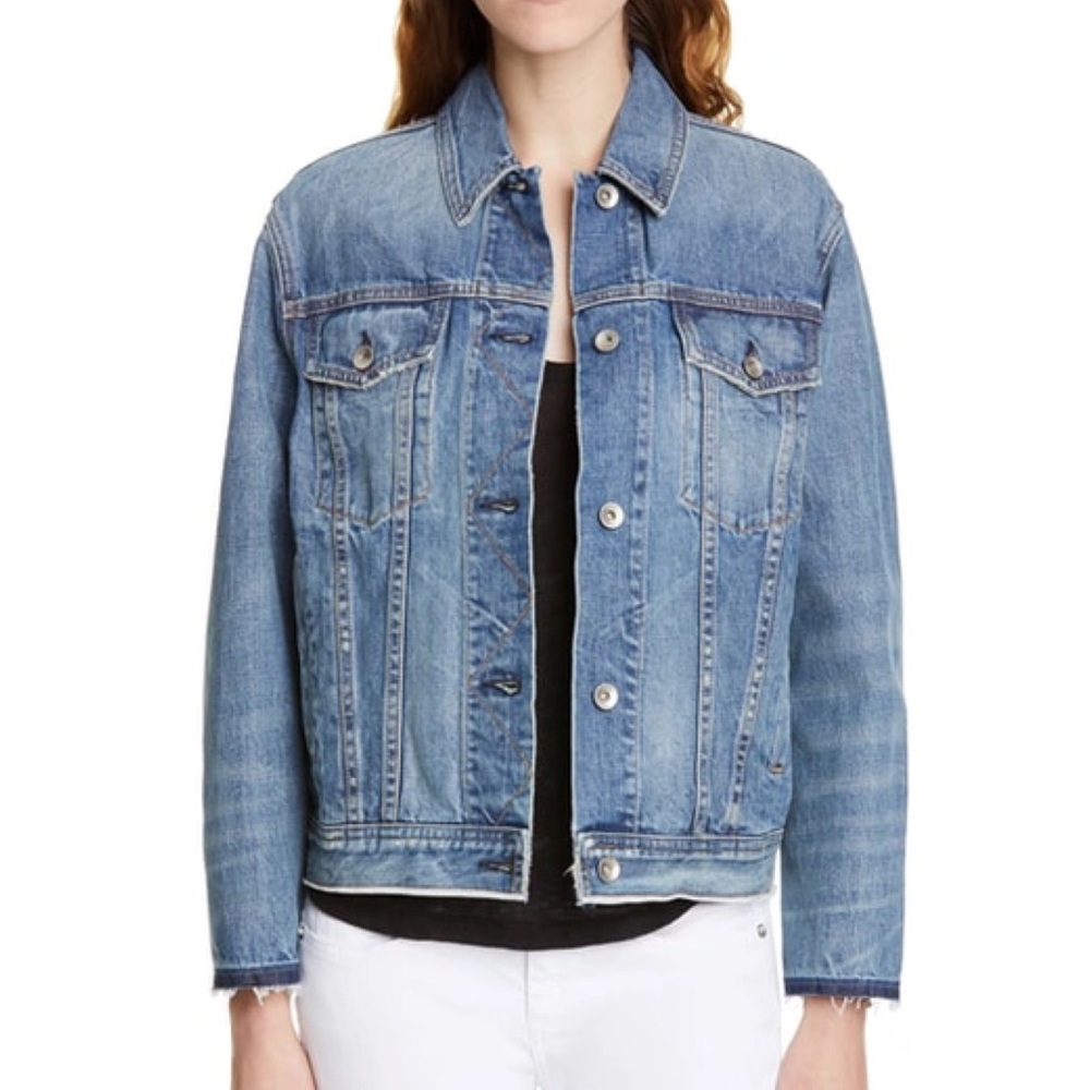 rag & bone Blue Jean Jacket